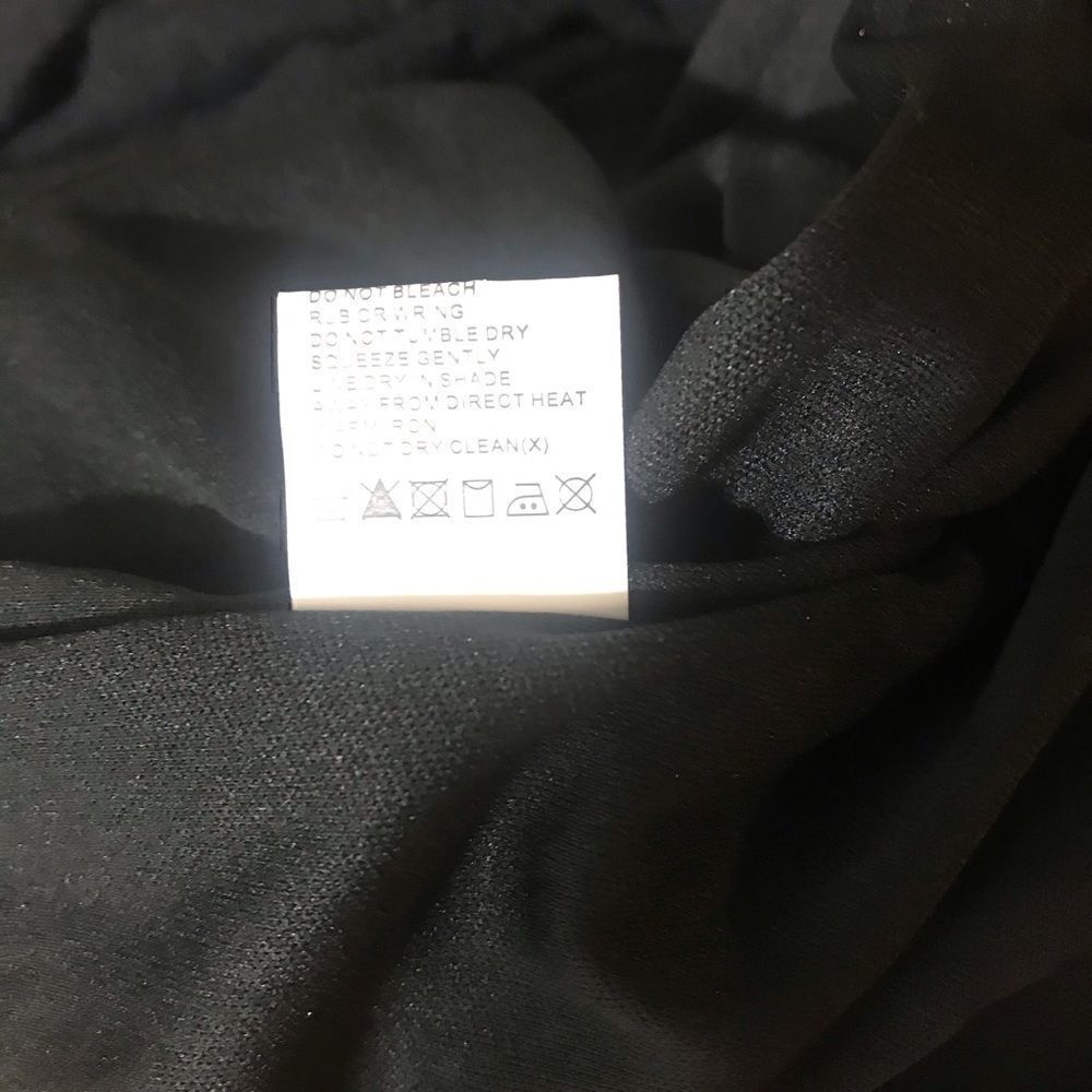 NEW! Just Quella Women Black Vinyl Skirt-M (8-10) - Picture 6 of 7